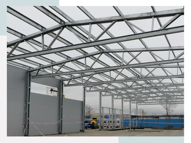 Строительство складов в Алапаевск от 642 руб. за м²