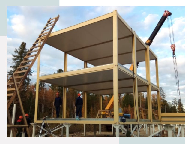 Строительство модульных здания Алапаевск