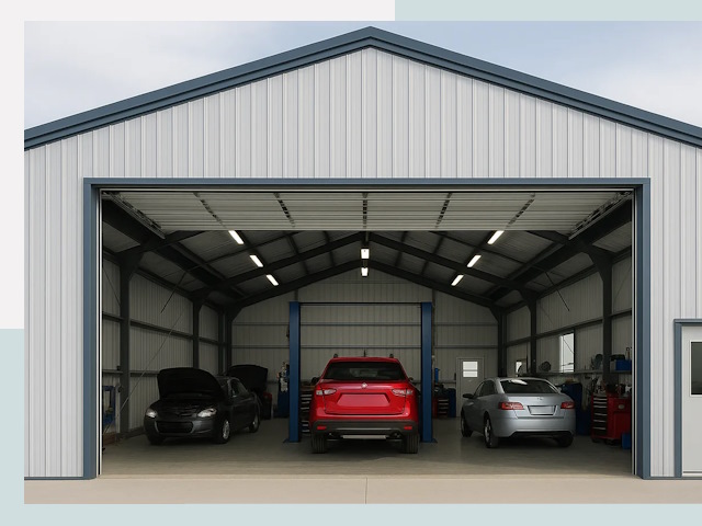 Ангары из сэндвич панелей от 642 руб. в Алапаевск