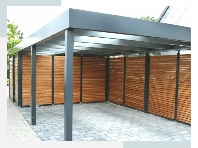 Навесы для парковки в Алапаевске