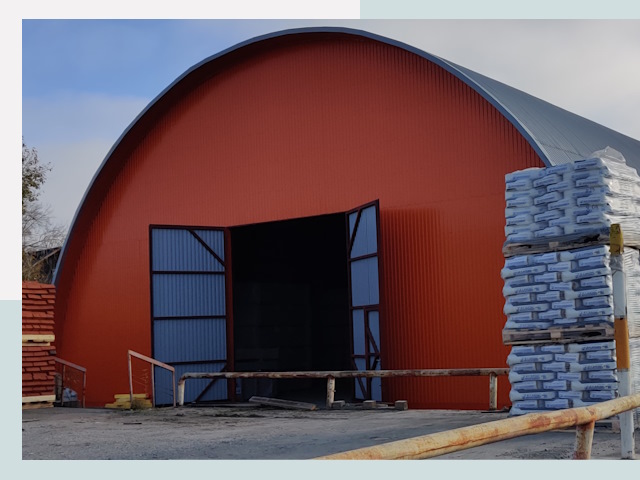 Полукруглые ангары по цене от 642 руб. в Алапаевск