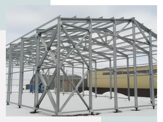 Каркасные ангары в Алапаевске