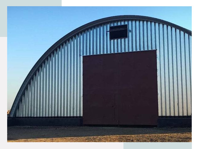 Бескаркасные ангары в Алапаевске