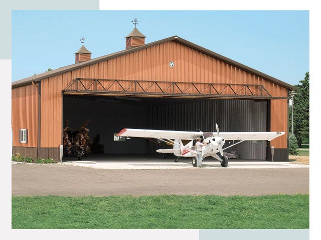 Ангары для самолетов в Алапаевске