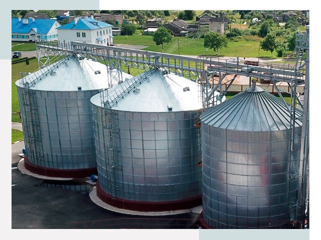 Металлические силосы в Алапаевске