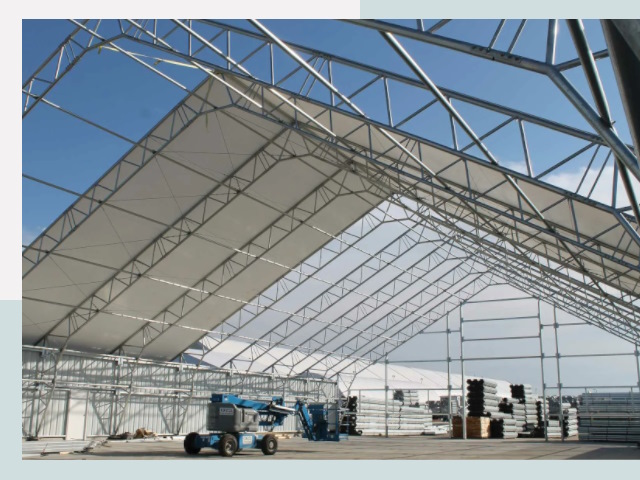 Каркасно-тентовые сооружения от СтальСтрой-Лпв по цене 642 руб.