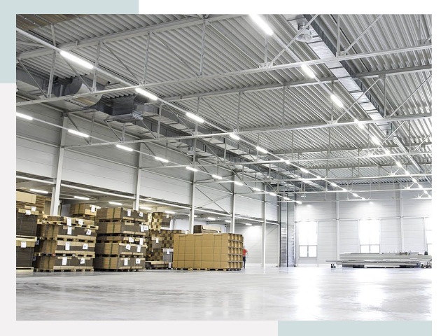 Освещение ангаров в Алапаевске