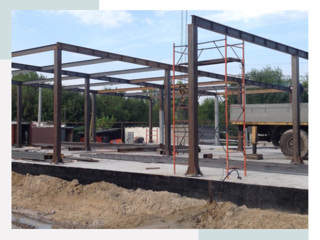 Фундамент для ангаров в Алапаевске