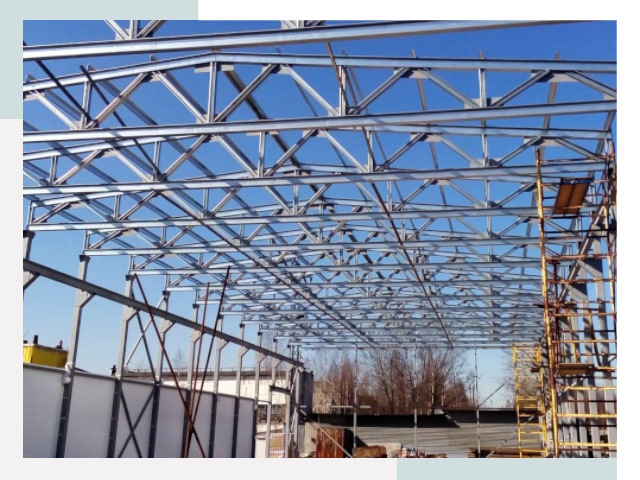 Металлокаркасы для складов в Алапаевске