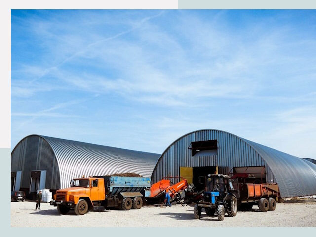 Ангары для спецтехники в Алапаевске