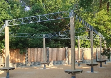 Терраса из металлоконструкций под ключ, проектирование, изготовление и монтаж от СтальСтрой-Лпв